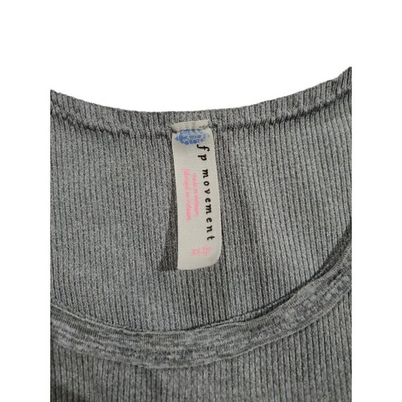 FP Movement Gray Womens Tank Top with crossed Fabric Size XS - Picture 7 of 10